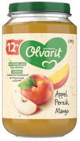 Olvarit Appel Perzik Mango 12+ Maanden 200 g