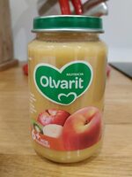 Olvarit 6M+ Pêche Banane Kiwi