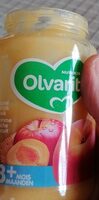 Olvarit 8M+ Pêche Pomme Biscuit