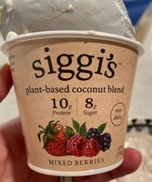 Siggi’s plant based coconut blend yogurt