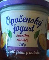Opočenský jogurt švestka skořice