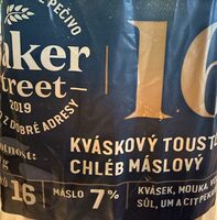 Kváskový Toustový Chléb