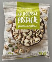 Pražené nesolené pistácie