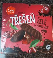 Želé v čokoláde třešeň