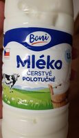 Mléko čerstvé polotučné