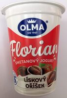 Florian Smetanový jogurt lískový oříšek