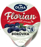 Florian smetanový jogurt borůvka
