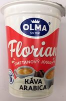 Florian smetanový jogurt káva arabica