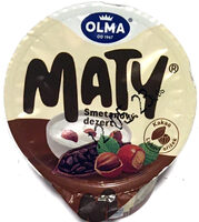 MATY smetanový dezert kakao lískový oříšek
