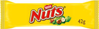 NUTS , Barre chocolatée de 42g, à l'unité