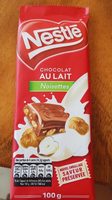 Chocolat au lait noisettes