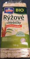 Rýžové chlebíčky s amarantem