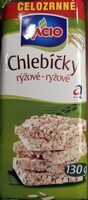 Chlebíčky rýžové celozrnné