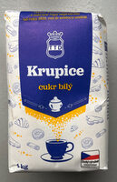 Cukr krupice, bílý