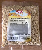 Amandes Décortiquées et hachées