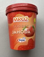 Jahodový sorbet Mrož