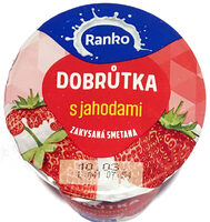 Dobrůtka s jahodami