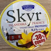 Skyr  vanilka -30% cukru