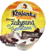 Zakysaná smetana stracciatella