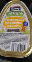 Csicseriborsós zöldségpástétom