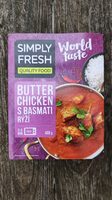 Simply fresh butter chicken