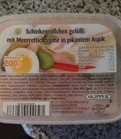 Schinkenröllchen Meerrettich