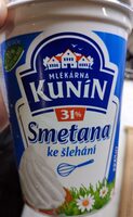 Smetana ke šlehání 31%