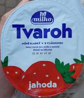 Tvaroh, jahoda