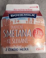 Tradiční smetana ke šlehání 33%