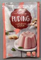 Puding s jahodovou příchutí
