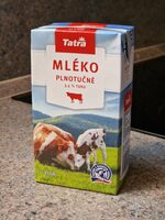 Mléko plnotučné 3,5 % tuku