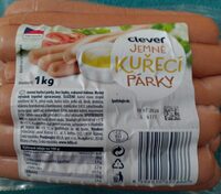 Jemné kuřecí párky