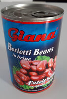 Fazole Borlotti ve slaném nálevu