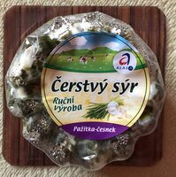 Čerstvý sýr Pažitka - česnek