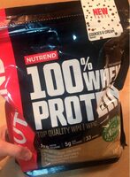 100% Whey Protein cookies cream