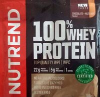 Chocolate + hazelnut, 100% whey protein