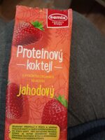 Proteinový koktejl jahodový