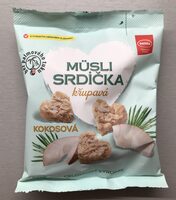 Müsli srdíčka kokosová