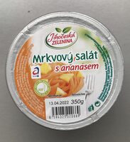Mrkvový salát s ananasem