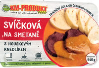 Svíčková na smetaně s houskovým knedlíkem
