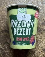 Rýžový jogurt lesní směs