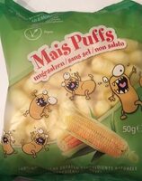 Mais Puffs Sans sel