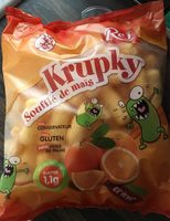 Krupky - Soufflé de maïs orange