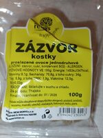 Zázvor kostky