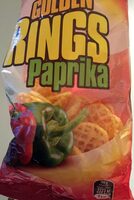 Golden rings paprika