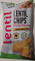 Lentil chips - Pizza flavour