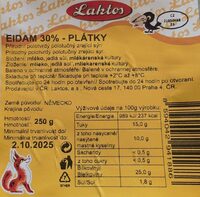 Eidam 30% Plátky