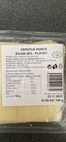 Eidam 30% - Plátky