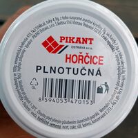 Hořčice plnotučná