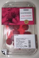 Raspberries juicy & delicate